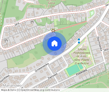 Reda 3 pokojowe z tarasem 60m2 - Фото 1