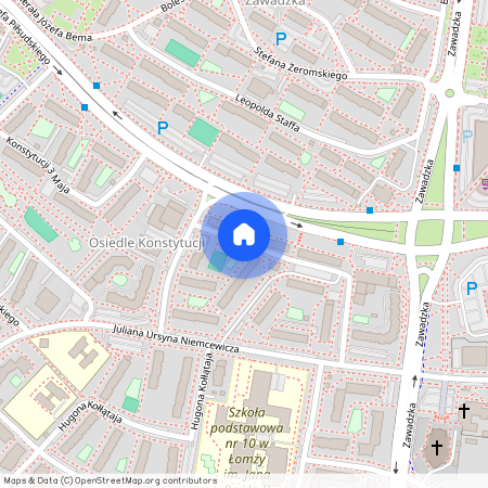 ul. Stanisława Małachowskiego, Łomża, podlaskie