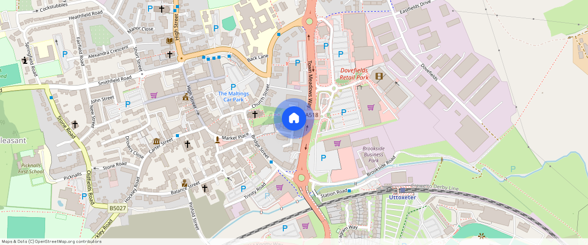 Chamberlain Close, Uttoxeter, ST14