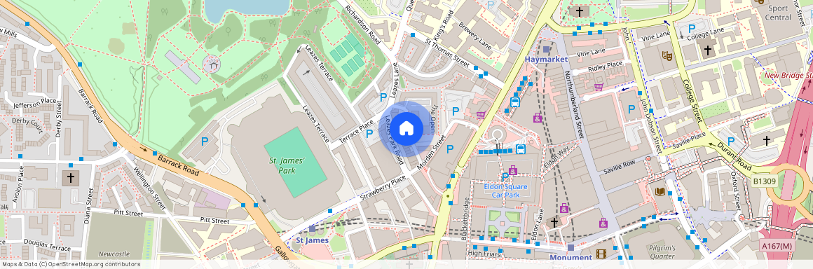 Leazes Park Rd, Newcastle upon Tyne NE1 4PG