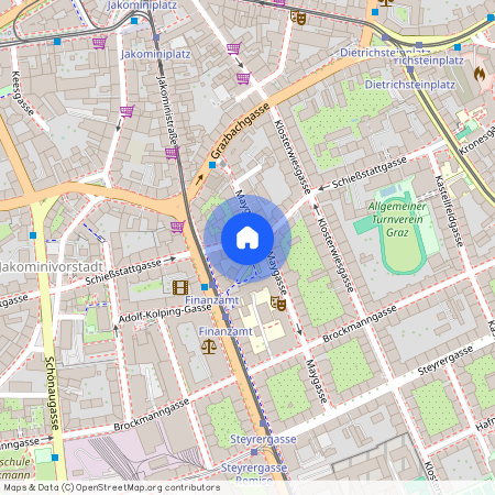 8010 Graz, 06.Bez.:Jakomini, Schießstattgasse 33 / Top 7