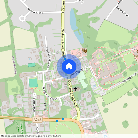 The Lodge, Bishopsmead Parade, East Horsley, Leatherhead, Surrey, KT24