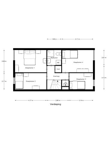 Huis te huur: Bolswardhoeve 27 3137 GB Vlaardingen - Foto 4