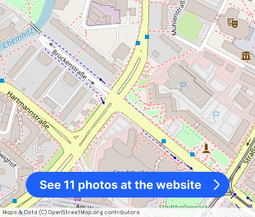Zentrum • 2-Raum Wohnung • Dachgeschoss • Fahrstuhl • Chemnitz • St... - Photo 1
