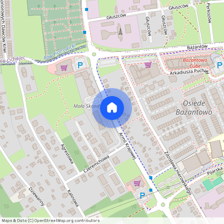ul. Armii Krajowej, Kostuchna, Katowice, śląskie