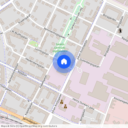 Glädjebacksgatan, Trelleborg