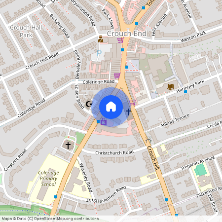 Crouch End Hill, Crouch End, London, N8