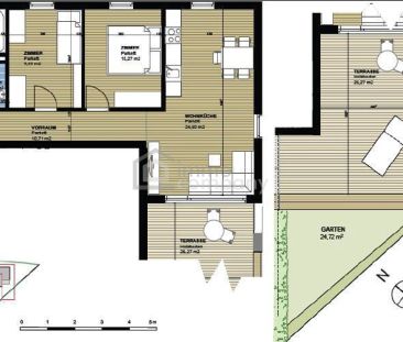 Wohnhighlight in Wattens – 3 Zimmer Terrassenwohnung mit Tiefgarage... - Foto 5