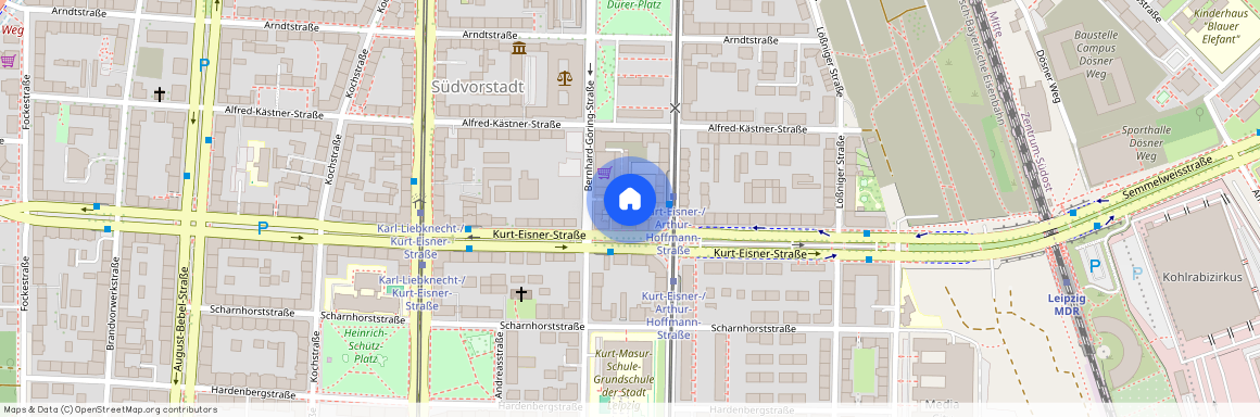 Kurt-Eisner-Straße 59, 04275 Leipzig - Leipzig, Südvorstadt