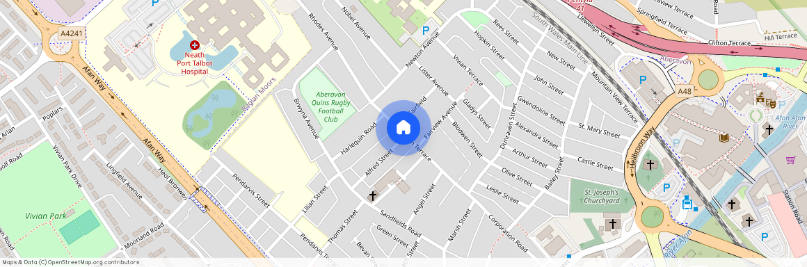 Alfred street, Port Talbot SA12