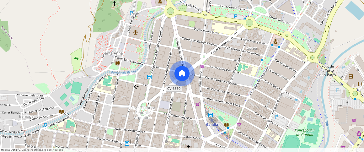 Gandía, Valencia province, Spain