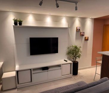 Studio mobiliado, reformado e silencioso, com vaga coberta e portar... - Photo 5