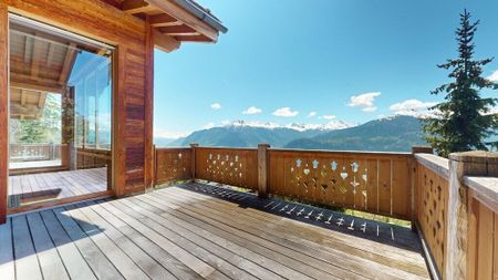 Crans - Chalet de haut standing avec vue imprenable sur les Alpes - Foto 5