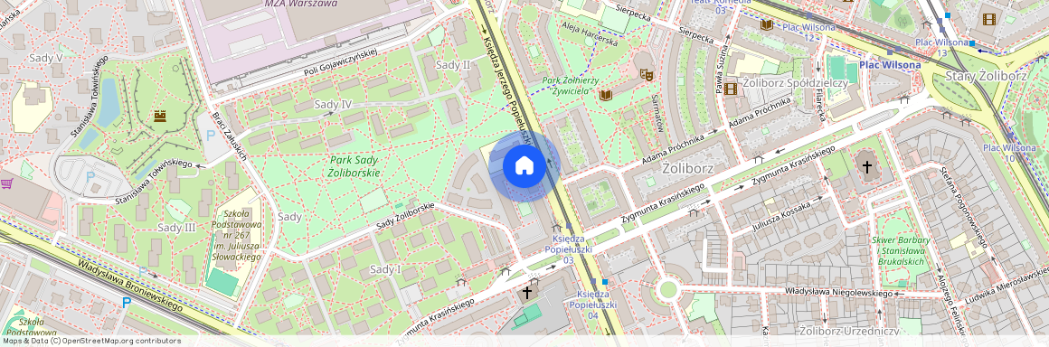 Sady Żoliborskie, Żoliborz, Warszawa, mazowieckie