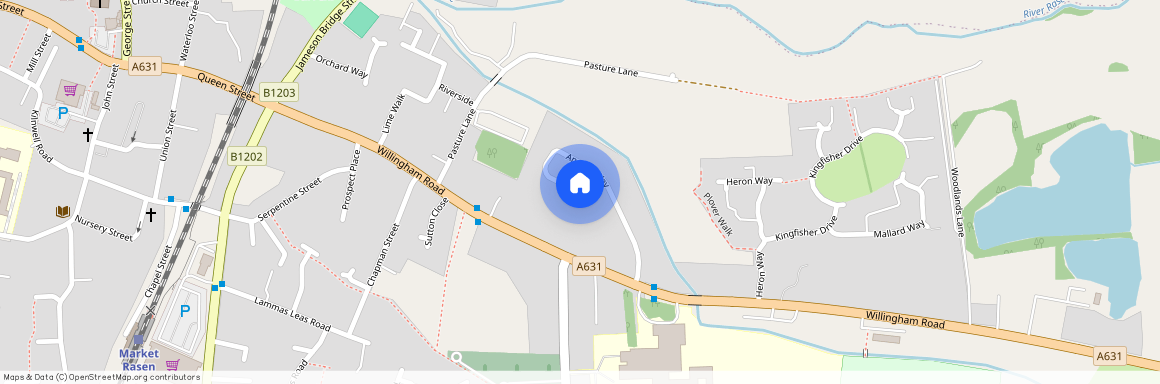 Anglian Way, Market Rasen