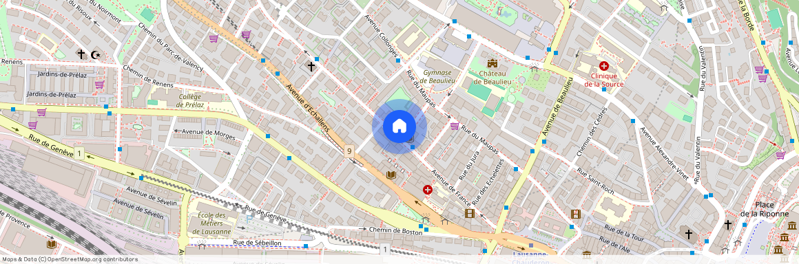 Avenue de France 34, 1004 Lausanne