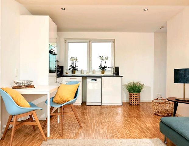 2-Zimmer-Wohnung mit Terrasse auf Zeit - Foto 1