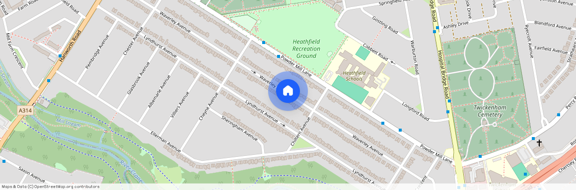 Waverley Avenue, Whitton, TW2