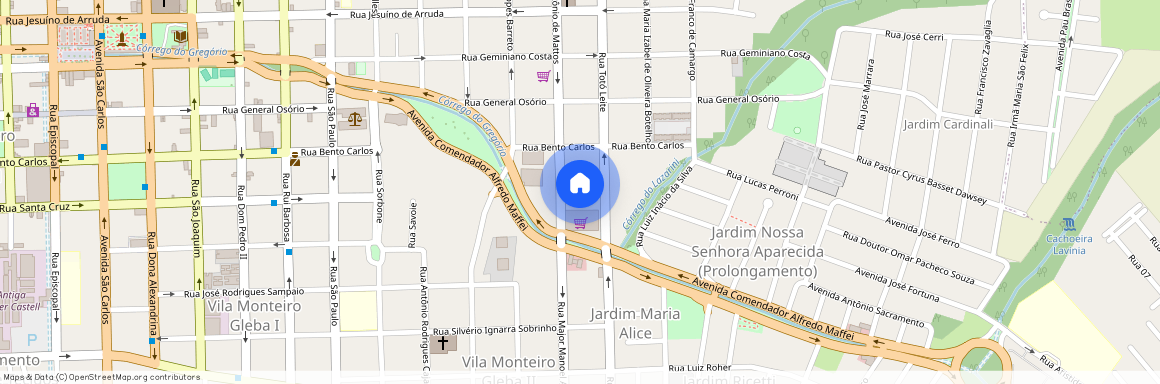 Rua Santa Cruz, Jardim Nossa Senhora Aparecida, São Carlos - SP, 13569, Brazil