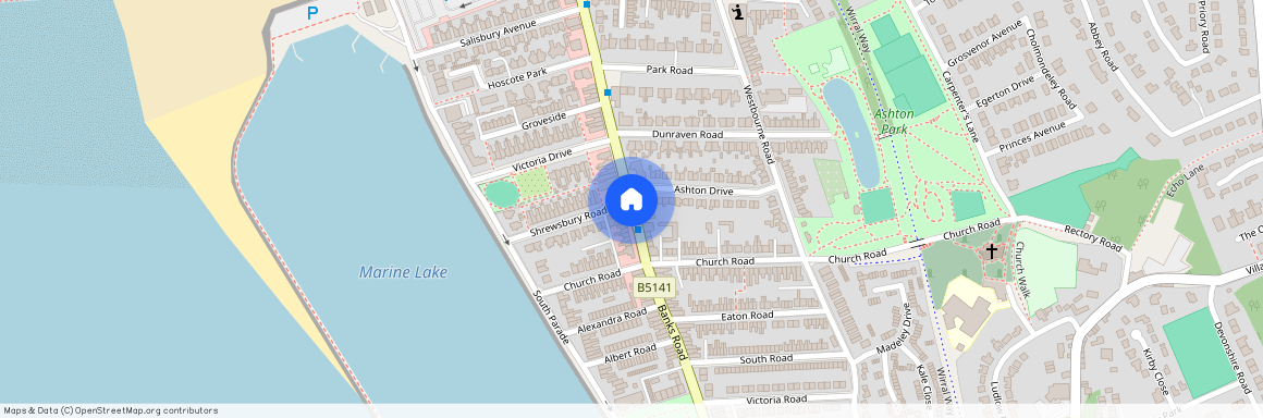 Banks Road, West Kirby, Wirral, Merseyside, CH48