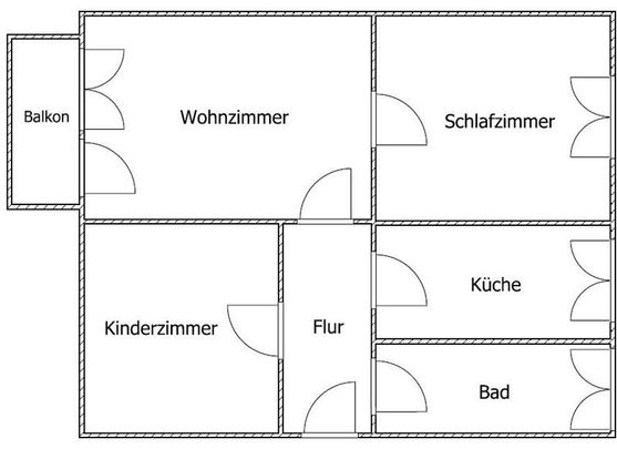 Gemütliche 3-Zimmer-Wohnung in Rath - ab dem 07.12.2024 - Photo 1