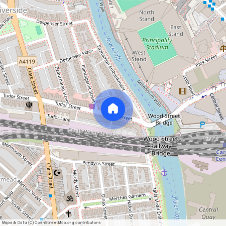 Tudor Street, Riverside, CF11 6AF, Tudor Street, Riverside, CF11 6AF