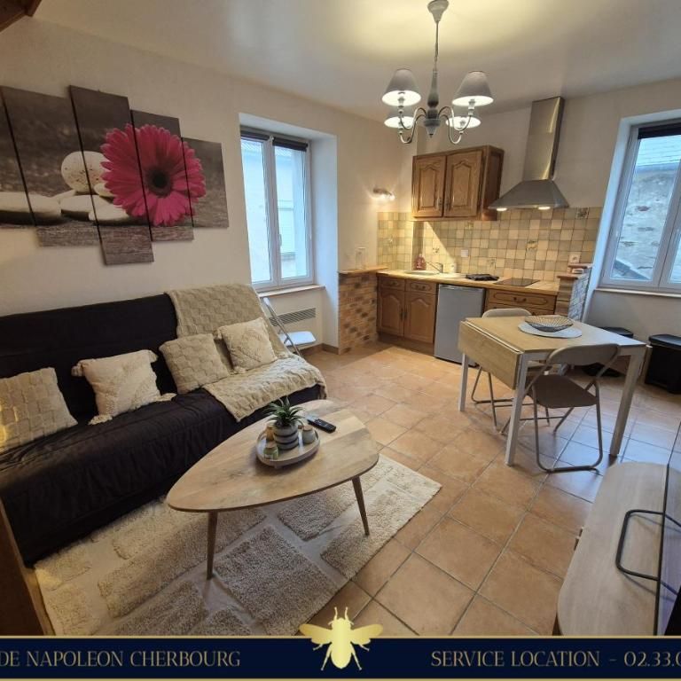 A LOUER - APPARTEMENT MEUBLE - TOURLAVILLE - Photo 1