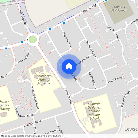 Peregrine Road, Luton, Bedfordshire, LU4