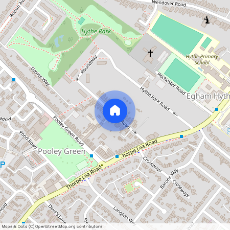 Glebe Road, Egham, TW20