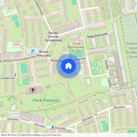 Łódź, Widzew, Zarzew