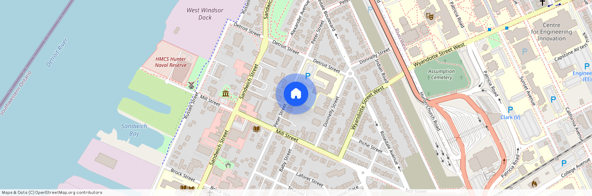 3153 PETER STREET Unit# UPPER, Windsor, Windsor, Essex, N9C 2P6
