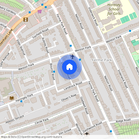 Drylands Road London N8, London, N8