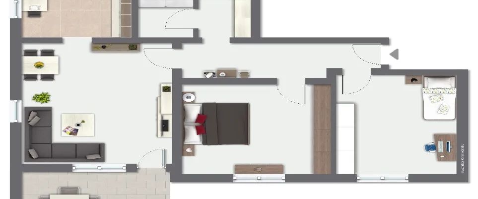 Ruhige Oase mit Terrasse - Ihr Rückzugsort im Zweifamilienhaus - Photo 1