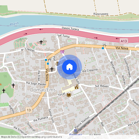 Untere Bahnhofstr, 20, 7013 Domat-Ems