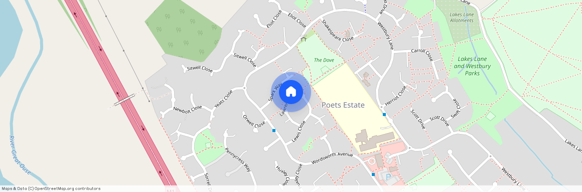 Lawrence Walk, Newport Pagnell