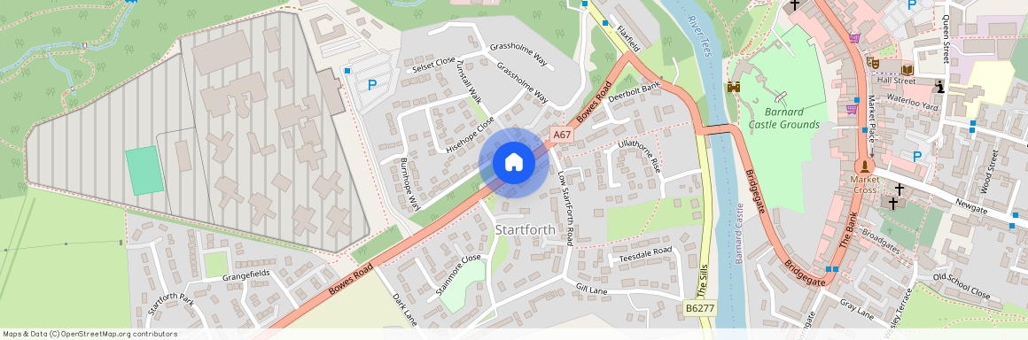 Bowes Road, Barnard Castle, DL12