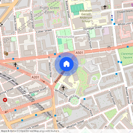 Hurst, Penton Rise, Kings Cross, London, WC1X