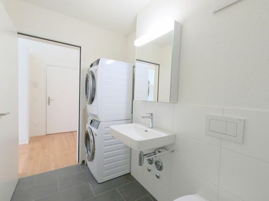 Appartement de 3,5 pièces lumineux, calme et spacieux avec de bonnes liaisons CFF dans toutes les directions - Foto 1