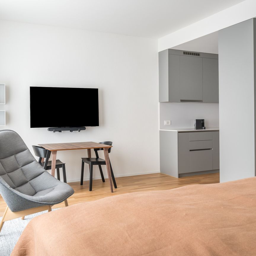 4min zum HB - möblierte 2.5 Zimmerwohnung - Foto 1