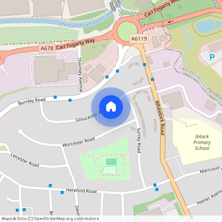 Gloucester Road, Blackburn, BB1