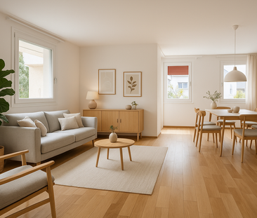 Charmante helle 3.5 Zimmer Maisonettewohnung mit Gartensitzplatz - Foto 6