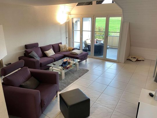 Atrium, Cheminée und zwei Balkone - Photo 1