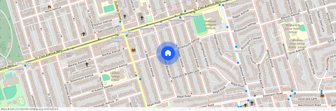 45 Northcliffe Boulevard Unit# Garden, Toronto