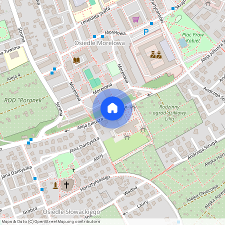 Osiedle Juliusza Słowackiego, Centrum, Zielona Góra, lubuskie