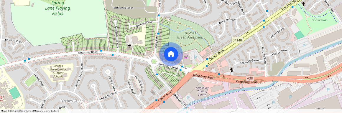 Kingsbury Road, Erdington, Birmingham, B24