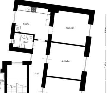 3 -Zimmer Wohnung - 72qm - Photo 1