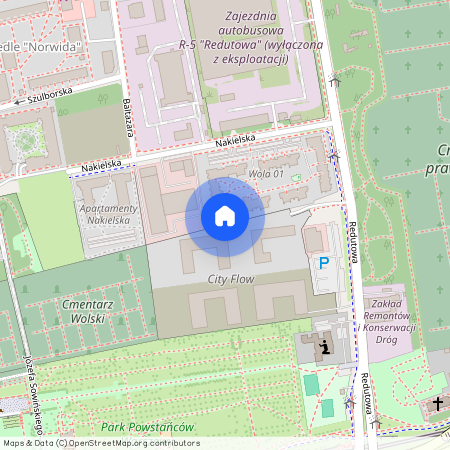 ul. Redutowa, Ulrychów, Wola, Warszawa, mazowieckie