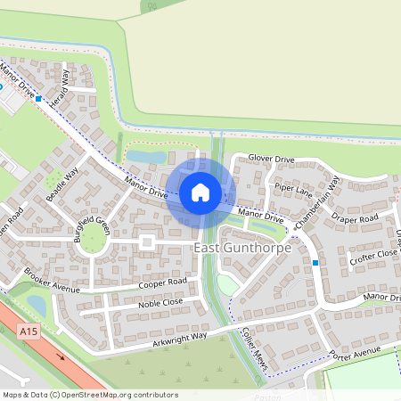 PE4 7AR, Gunthorpe, Stonemason Way