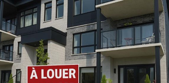 Appartement 4 1/2 et 5 moderne et lumineux (espace bureau ) - Photo 2
