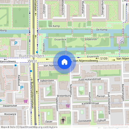 Buitenveldert-West, 1082 JA, Van Nijenrodeweg, Amsterdam